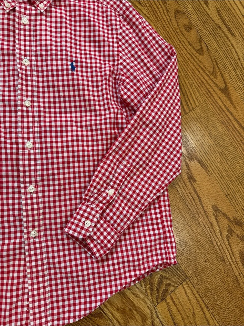 Boy’s Ralph Lauren Button Up/Button Down Shirt. Size Large 14-16. Like New.